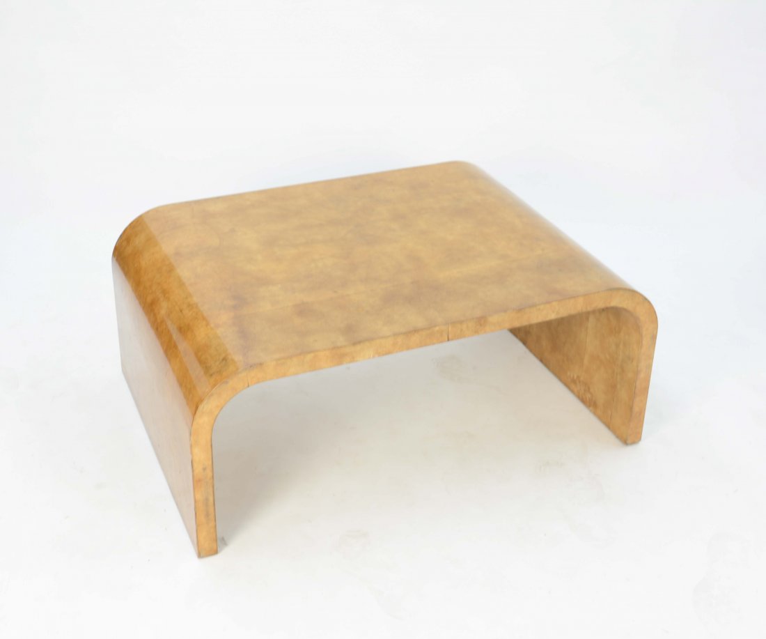 Parchment Waterfall Coffee Table After Jean Frank (1 of 4)