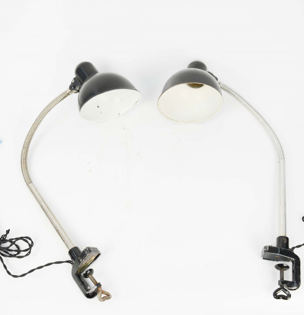 Christian Dell Gooseneck Clamping Lamps for Kaiser (1 of 8)