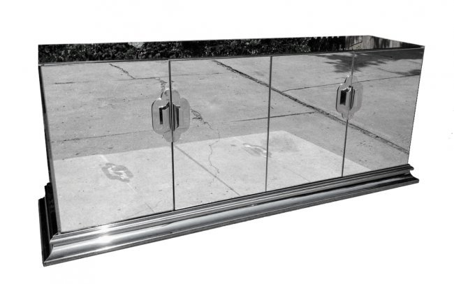 Mirrored and Chromed Credenza by O.B. Solie for Ello (1 of 8)