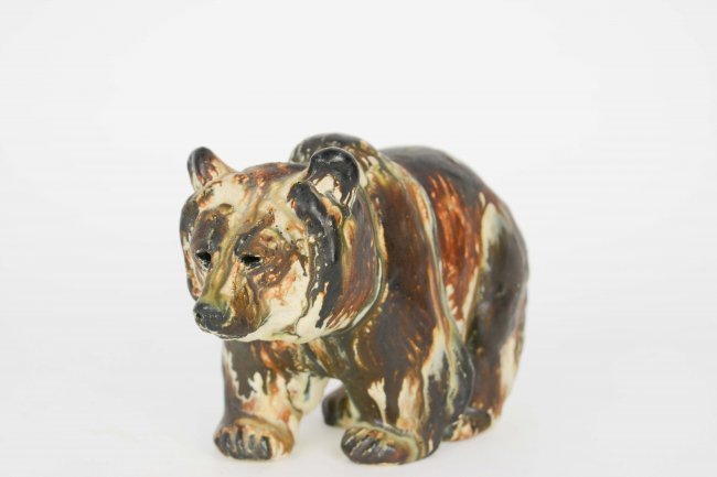 Scandinavian Stoneware Ceramic Grizzly Bear (1 of 6)