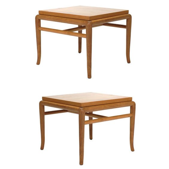 A Pair of T.H. Robsjohn-Gibbings Lounge Cocktail Tables (1 of 4)