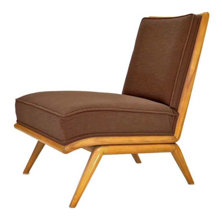 T.H. Robsjohn-Gibbings Slipper Chair for Widdicomb (1 of 6)