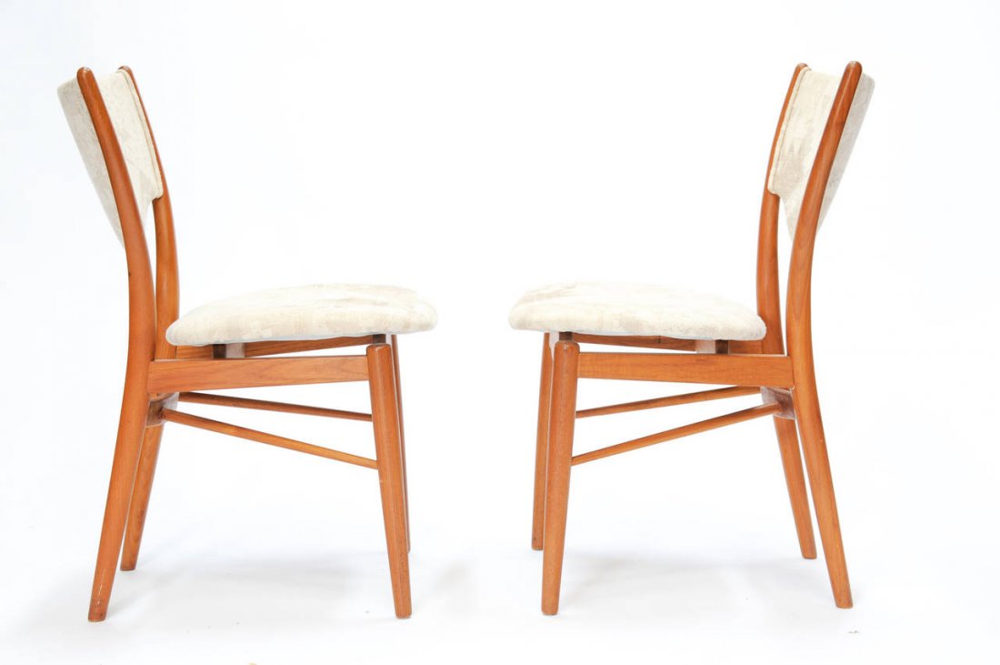 Finn Juhl Set of 4 Side Chairs for Bovirke of Denmark (1 of 3)