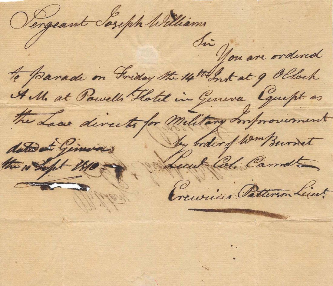 Revolutionary Era Letter (1 of 1)