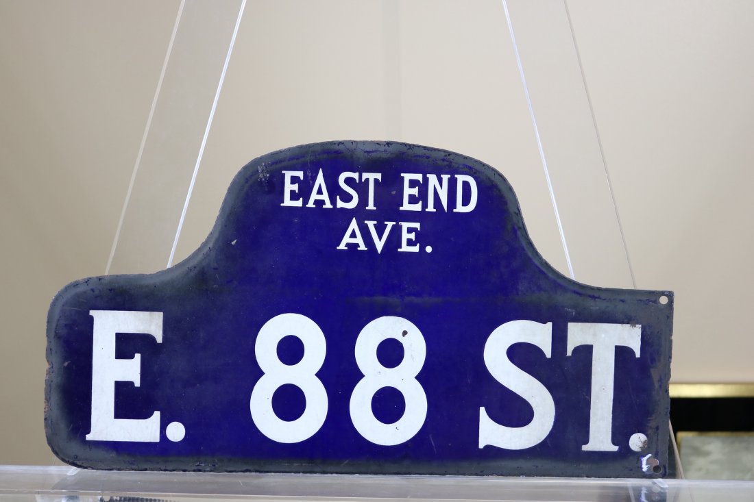 Original New York City Street Sign (Circa 1920s) (1 of 1)
