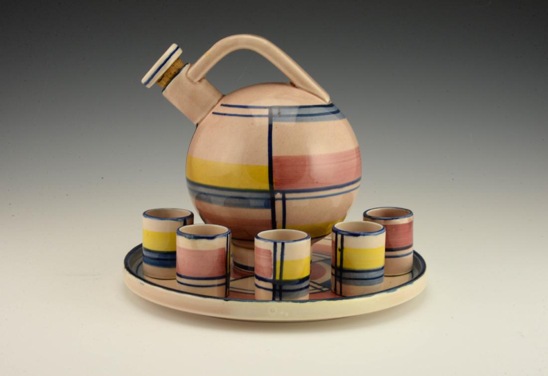 Eva Zeisel, a Schramberg Liqueur Set, ca1929-35 (1 of 7)