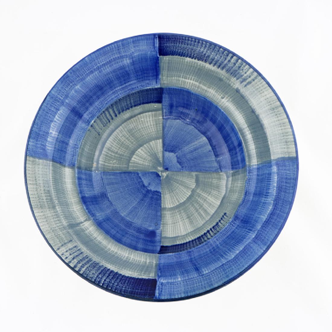 Eva Zeisel, a Carstens Serving Bowl, ca1930: Eva Zeisel, a large Serving Bowl, Hirschauer Steingutfabriken C&E Carstens, Hirschau, Germany, 1930. The underside with stamped factory mark numbered 902 and with raised, molded factory mark. Dia.: 10