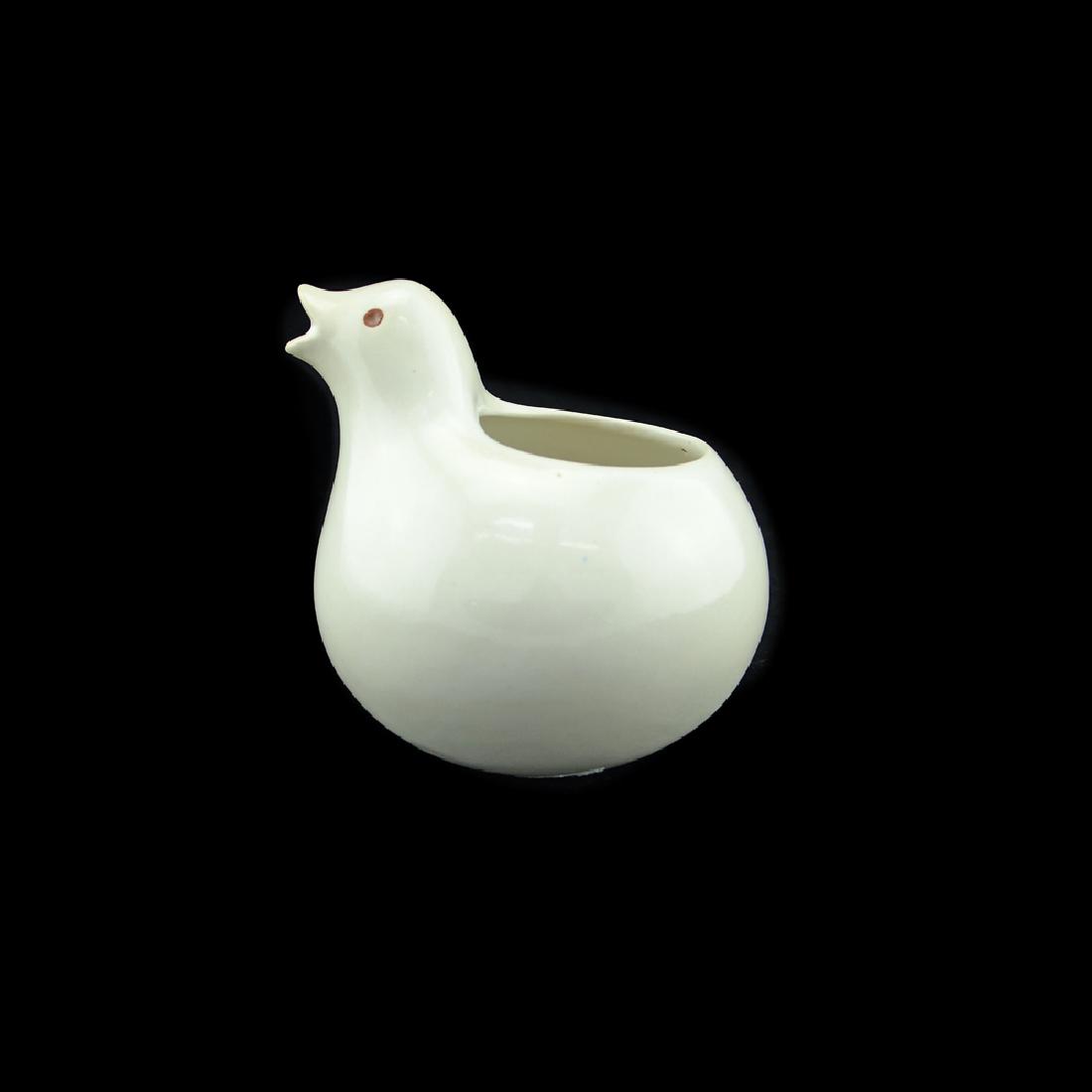 Eva Zeisel, Cloud Grey Monmouth Bird Creamer (1 of 4)