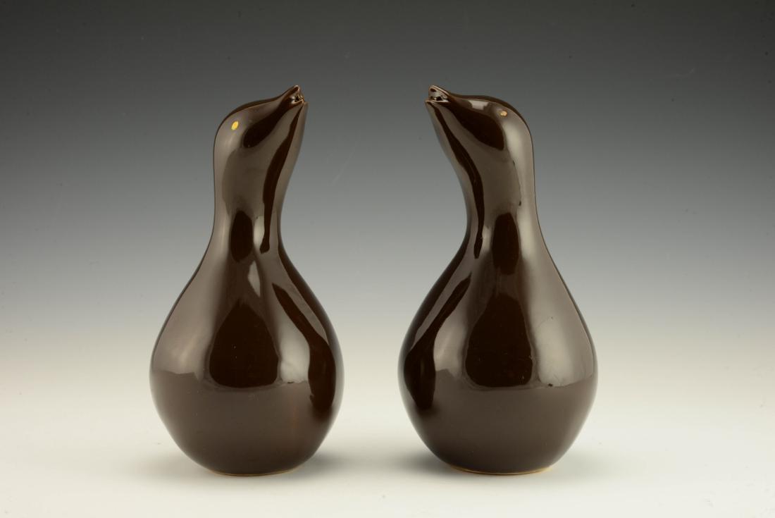 Rare Pair of Zeisel Hollydale Bird-Form Shakers (1 of 2)