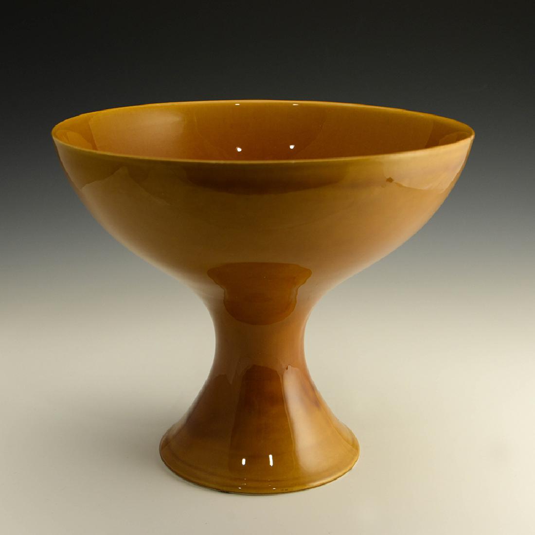 Rare Zeisel Hyalyn Gold Footed Bowl (1 of 3)