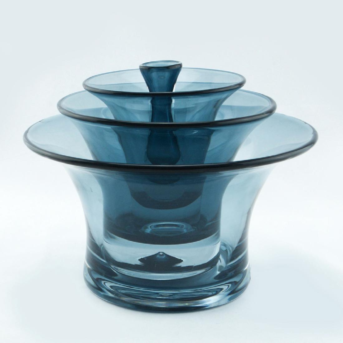 Zeisel Nambe Ohana Nesting Glass Vases (1 of 3)