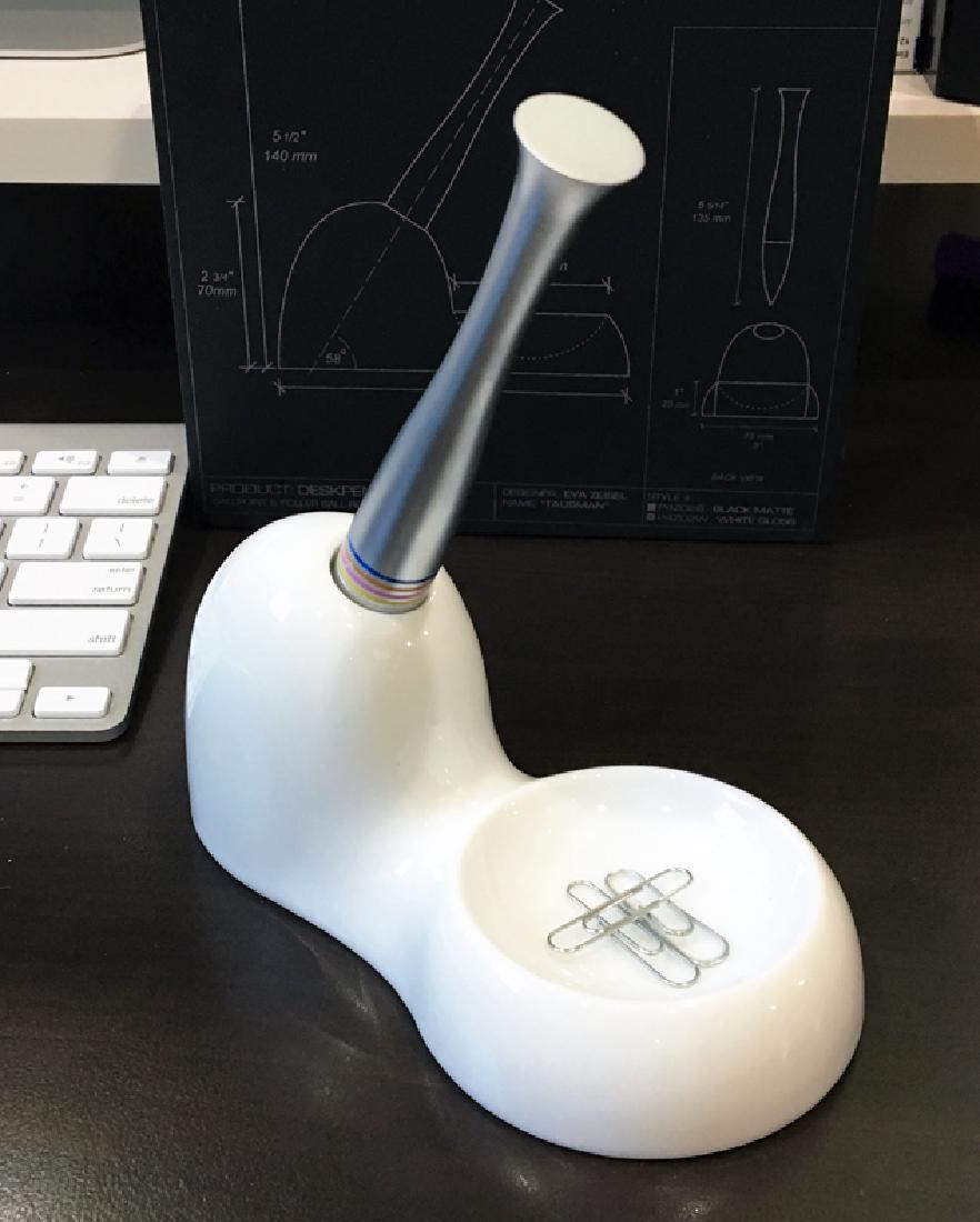 Zeisel Acme Talisman Desk Pen & Stand (2004) (1 of 5)