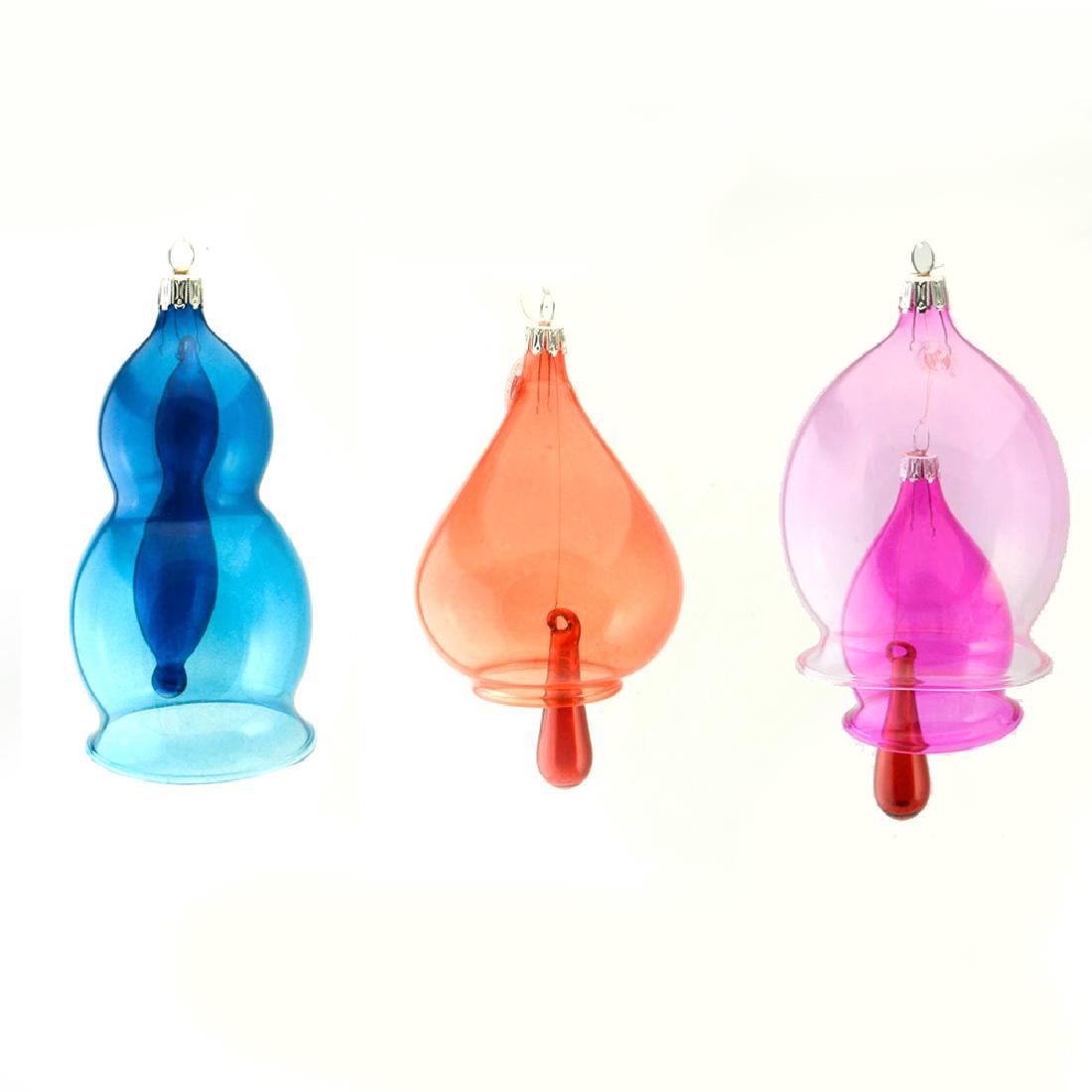 Set Zeisel Glass MOMA Holiday Ornaments (1 of 3)