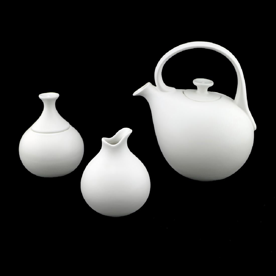 Zeisel Granit Teapot, Sugar, Creamer (2009) (1 of 7)