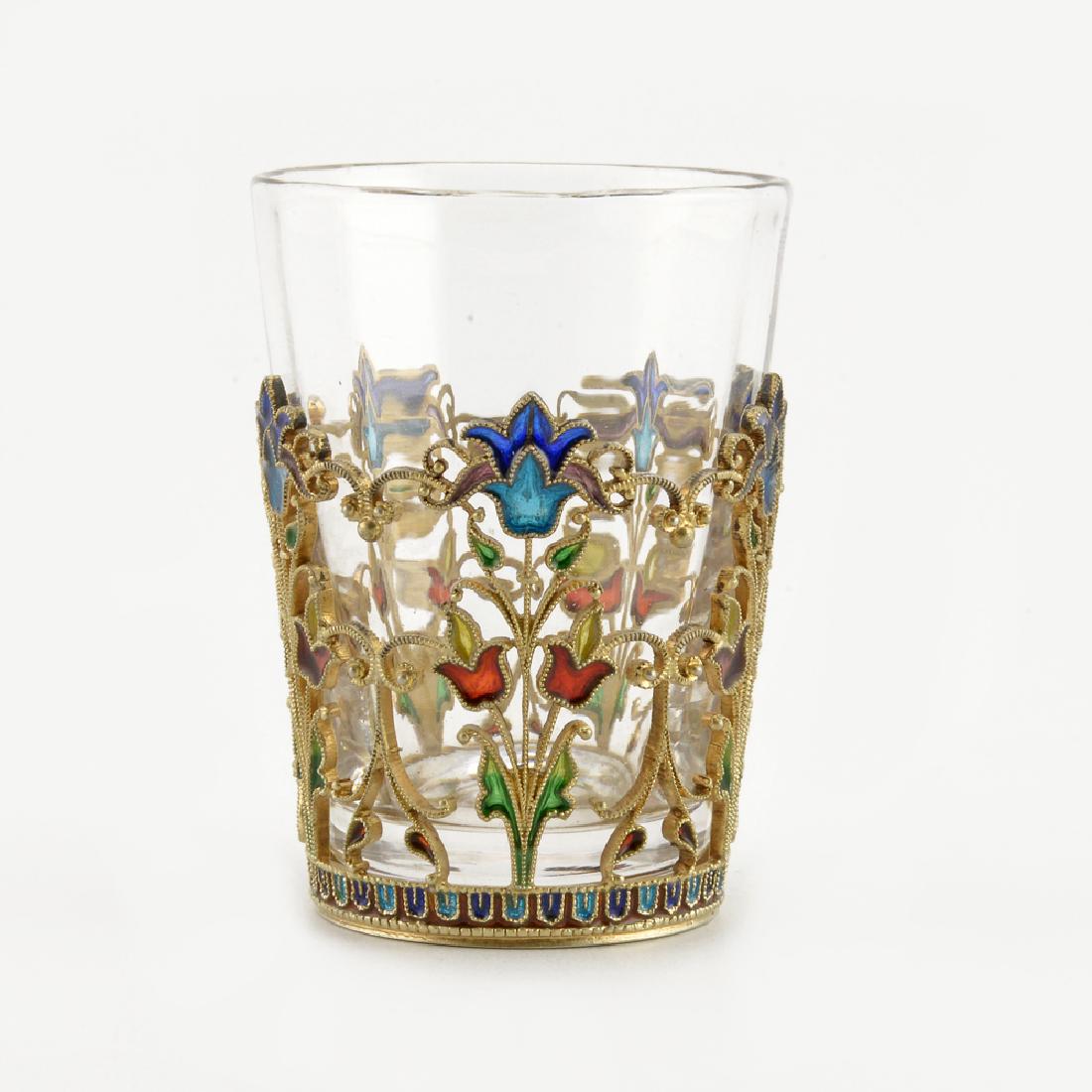 Scheid plique-a-jour enamel glass holder (1 of 3)