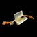 Russian silver & enamel cigarette case, Samuel Arnd - 3