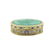 A Russian Silver Gilt & Enamel Oval Box, 20th Artel