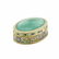 A Russian Silver Gilt & Enamel Oval Box, 20th Artel - 2