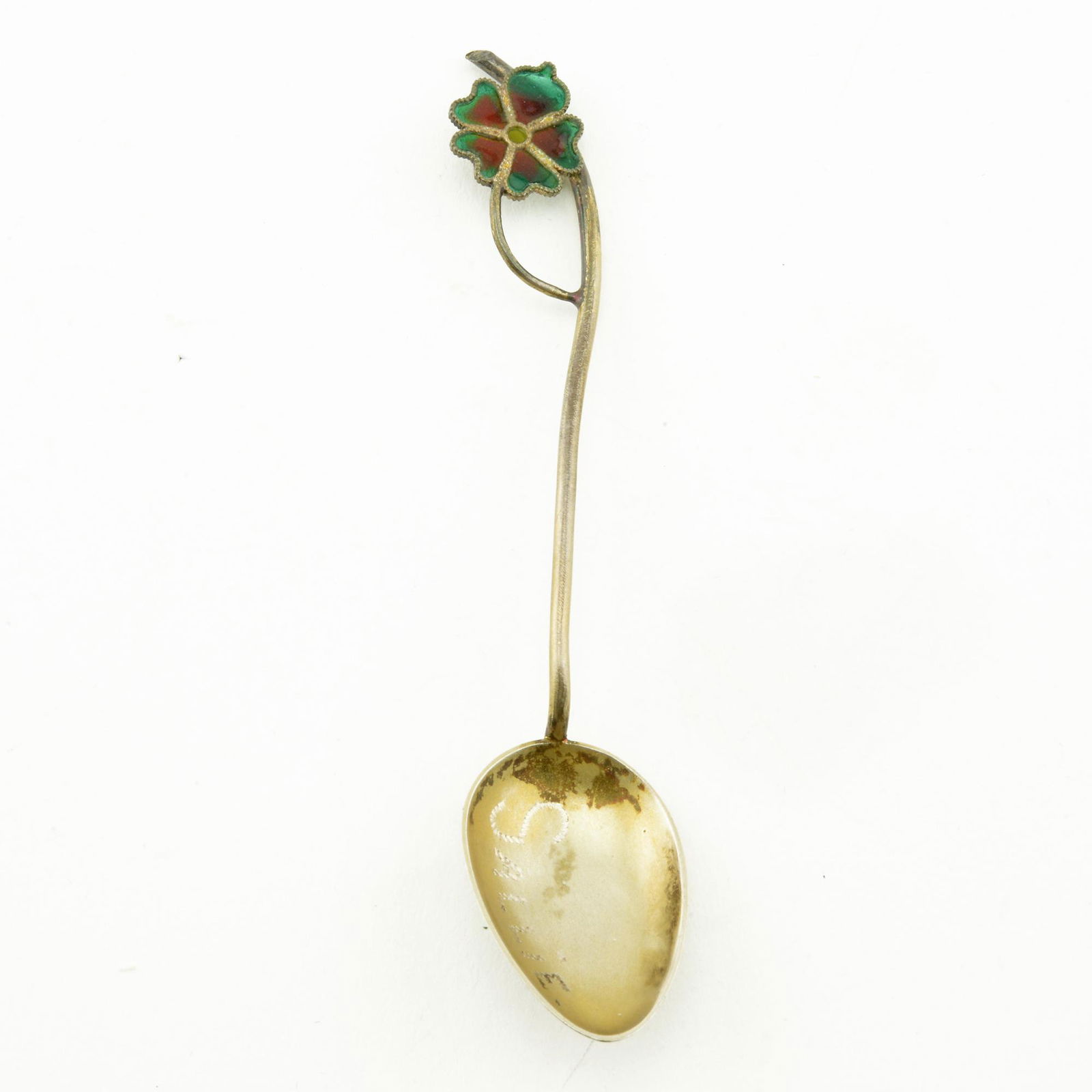 Plique enamel spoon (1 of 2)