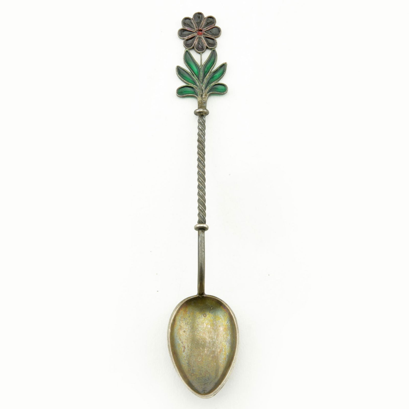 Plique enamel spoon (1 of 2)