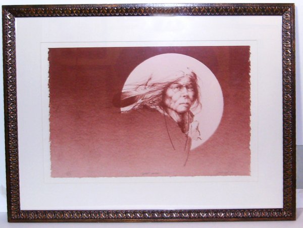 Mike Larsen - Spirit Moon Lithograph