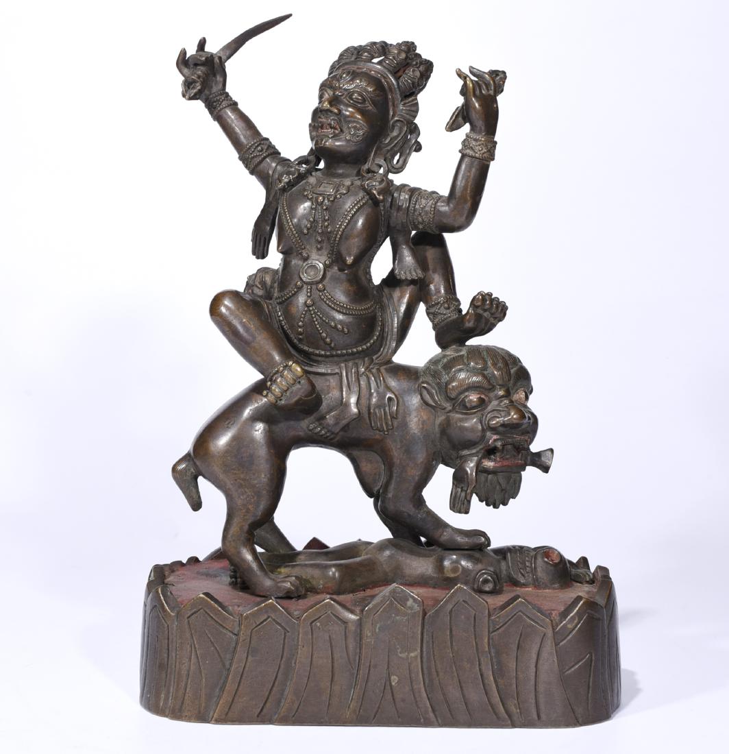 Chinese bronze buddha (1 of 8)