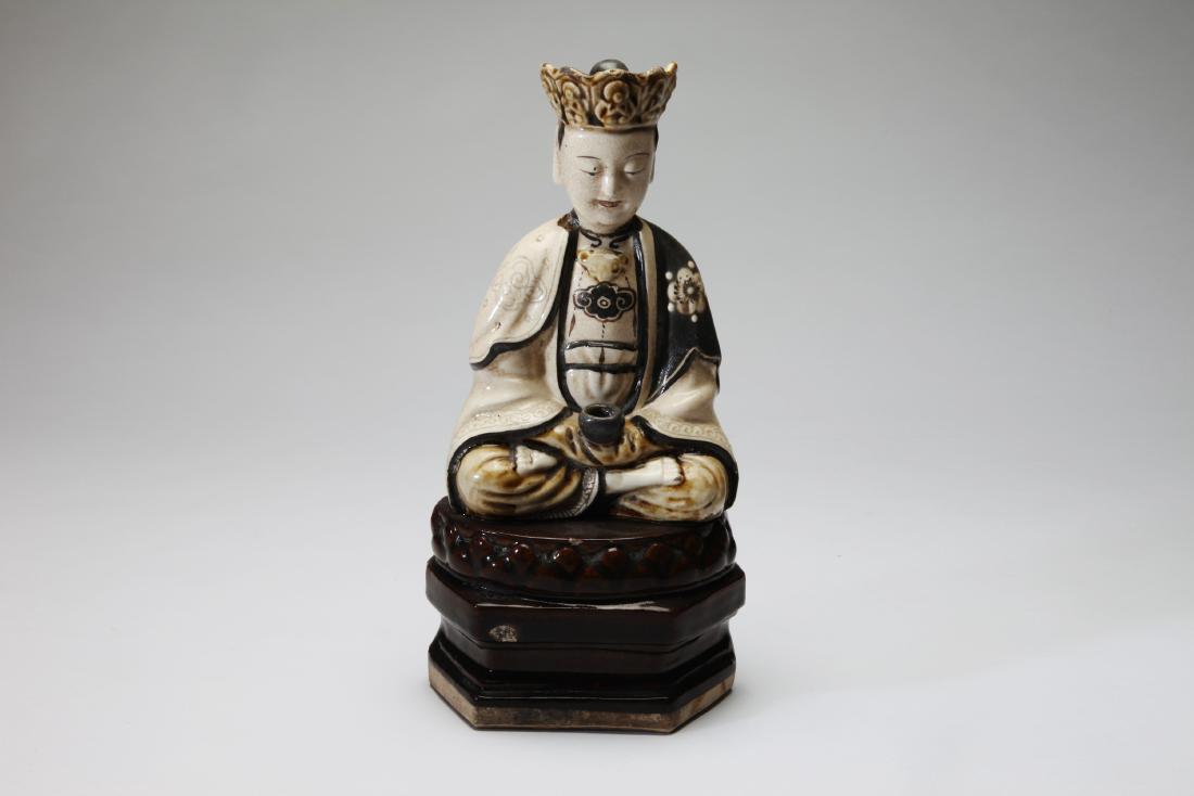 A Cizhou Ware Chinese Figure of A Bodhisattva (1 of 1)