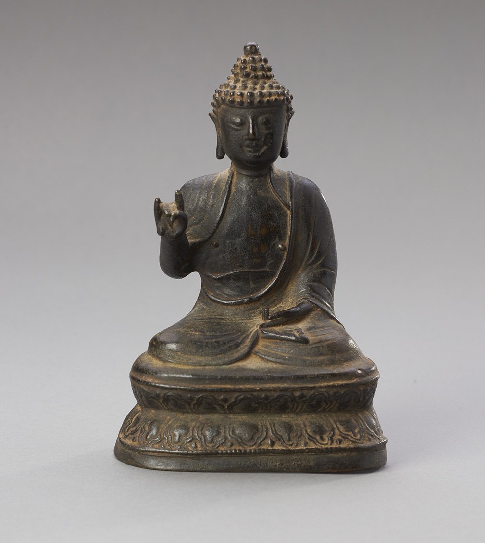 Chinese Bronze Figure of Buddha (1 of 2)