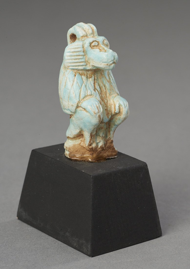 Ancient Egyptian Faience Amulet (1 of 1)