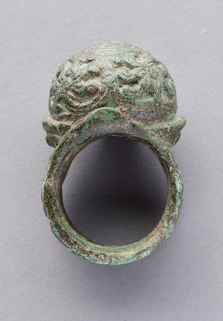 Ancient Javanese Bronze Ring Ex Museum (1 of 3)