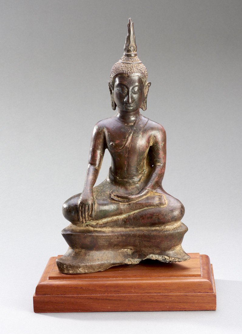 Fine Thai Bronze Buddha (1 of 2)