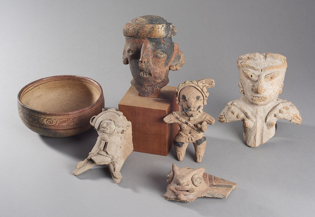 Six Pre-Columbian Artifacts (1 of 1)