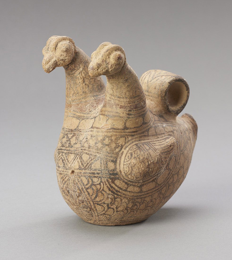Rare Sogdian Pottery Vessel (1 of 2)