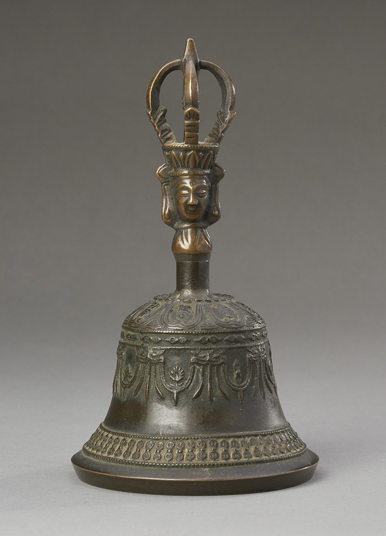 Antique Tibetan Bronze Bell (1 of 1)