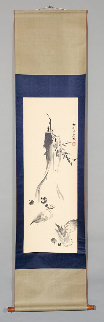Chinese Scroll Painting by Chu Chung-Mei (born 1946) (1 of 3)