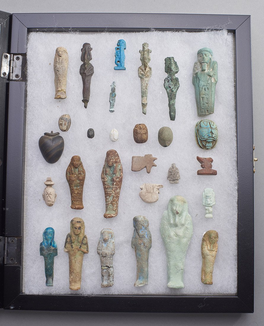 28 Egyptian Artifacts (1 of 2)