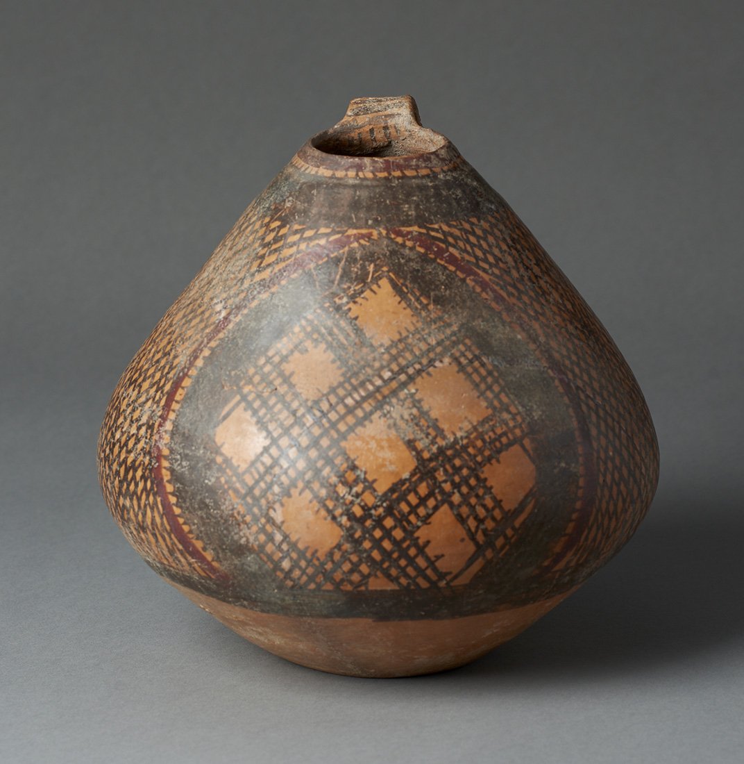 Fine Archaic Chinese Pottery Vessel, ex Christie (1 of 2)