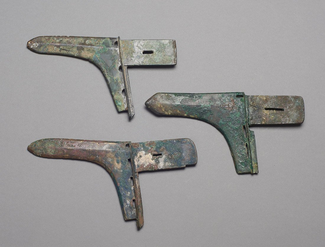 Three Ancient Chinese Halberds (Ge) (1 of 1)
