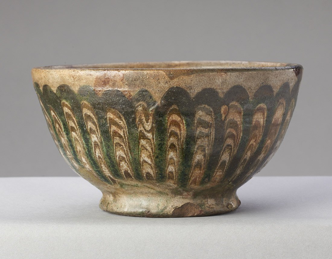 Ancient Roman or Islamic Glazed Bowl (1 of 4)