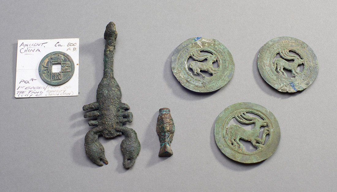 Six Ancient Bronze Artifacts (1 of 1)