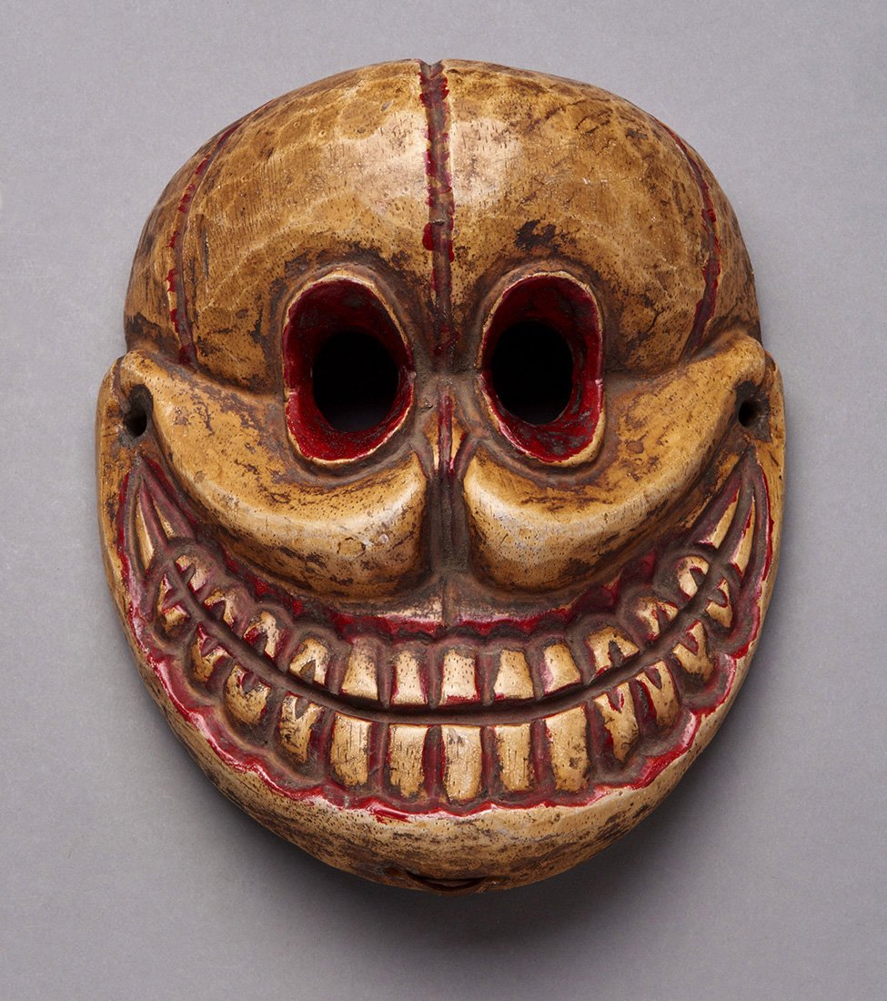 Tibetan Wood Ceremonial Mask (1 of 2)