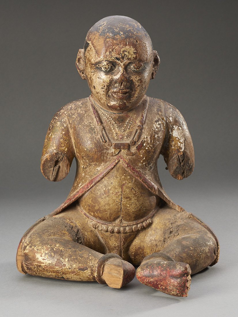 Early Indian Wood Figure (1 of 2)
