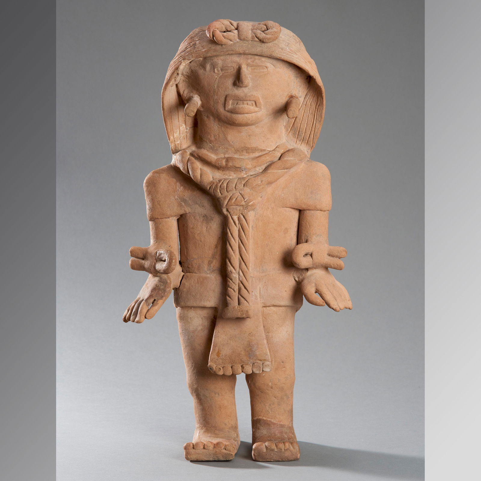 Large Pre-Columbian Terracotta Figure (1 of 3)