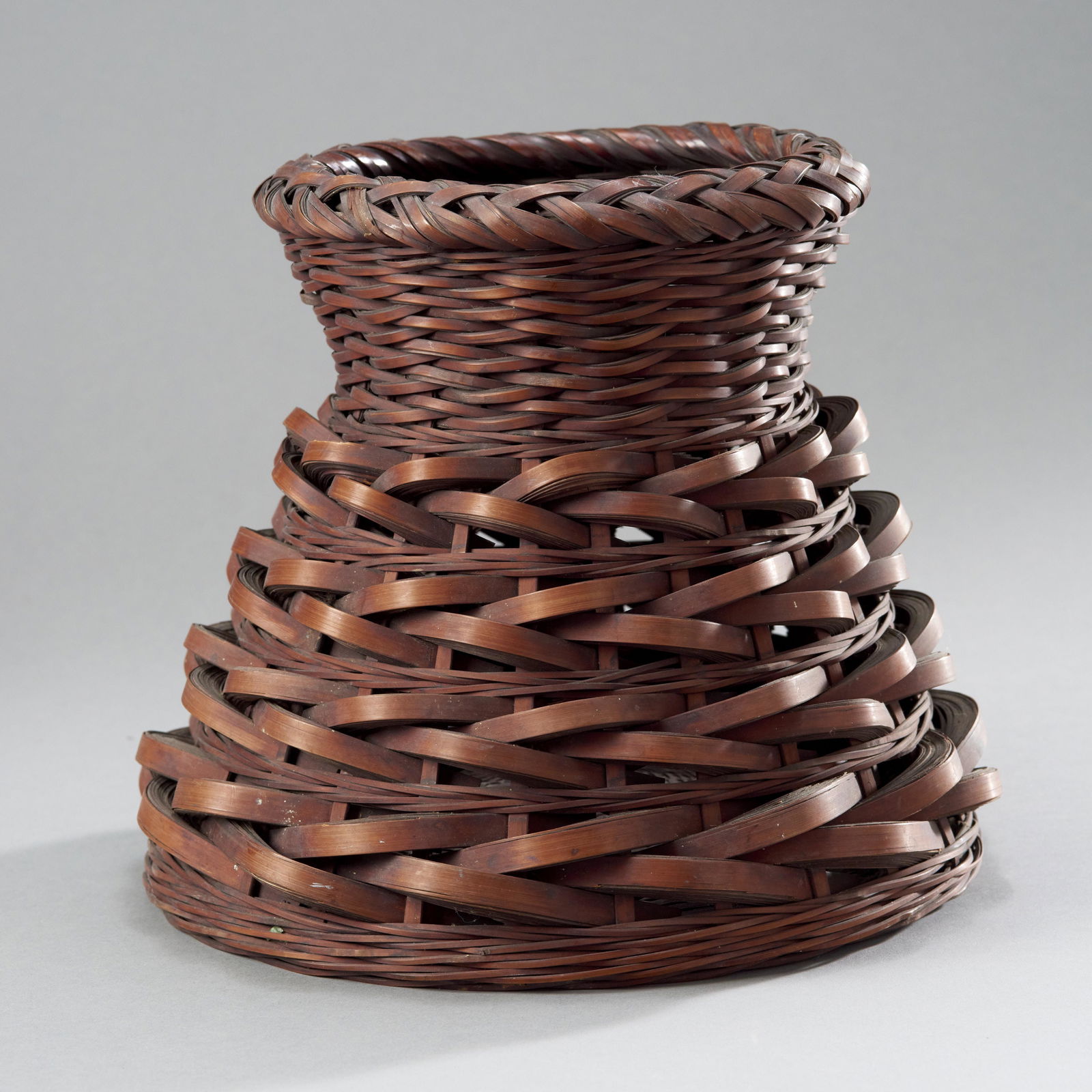 Antique Japanese Ikebana Basket (1 of 2)