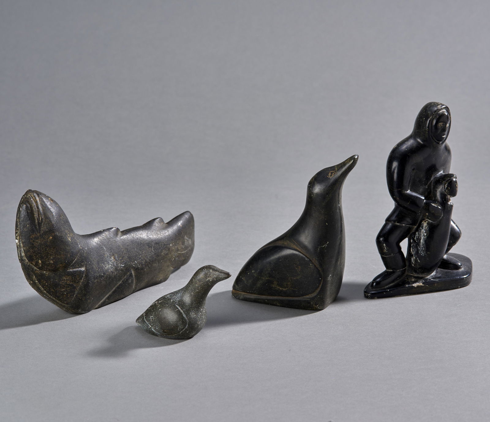 Five Inuit Stone Carvings (1 of 3)