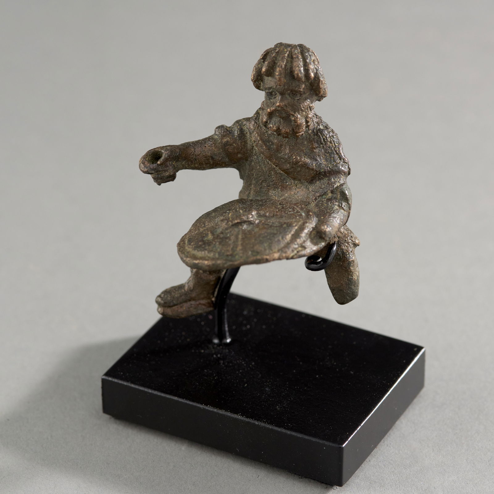 Roman Bronze Figure of Barbarian (1 of 2)