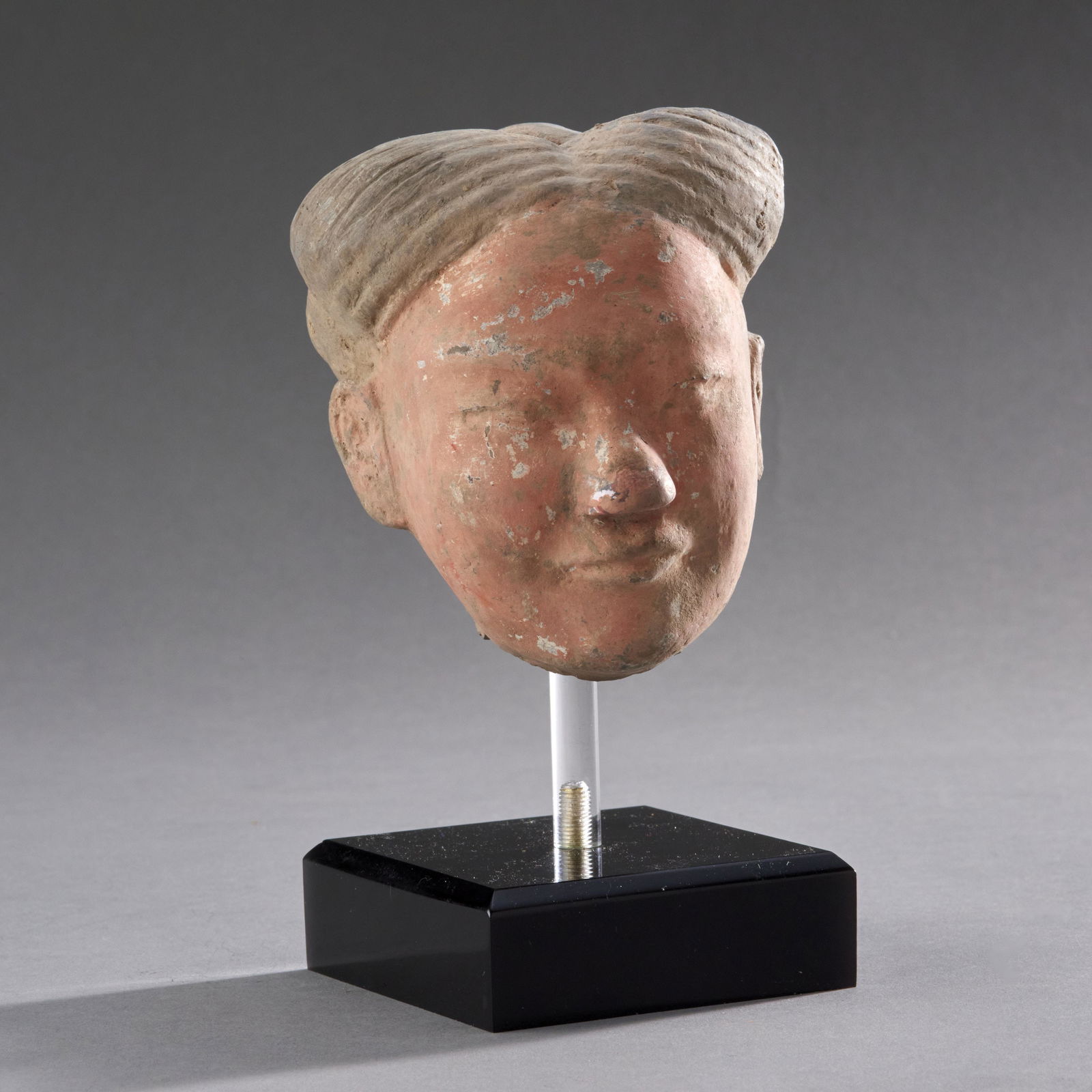 Ancient Chinese Pottery Head (1 of 2)