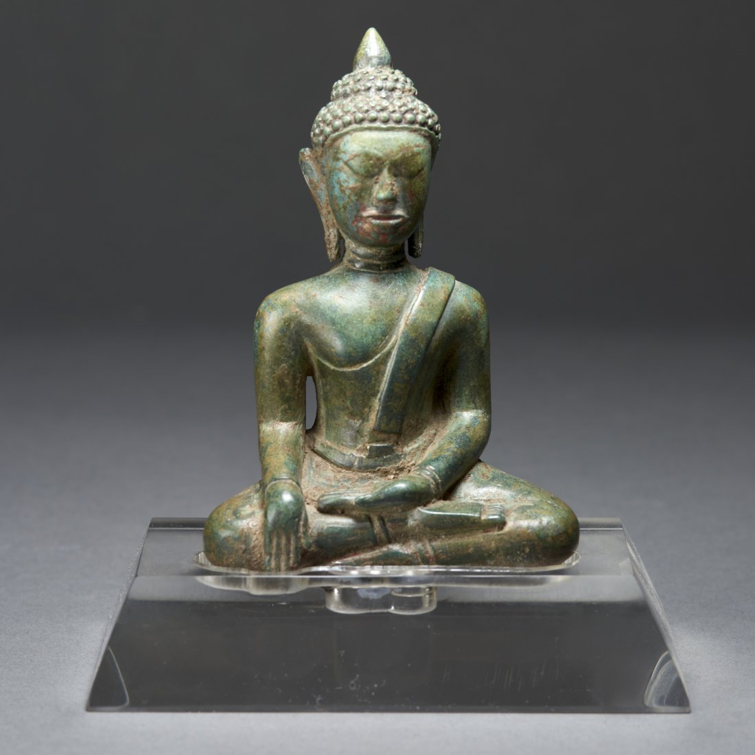 Fine Bronze Seated Buddha (1 of 3)