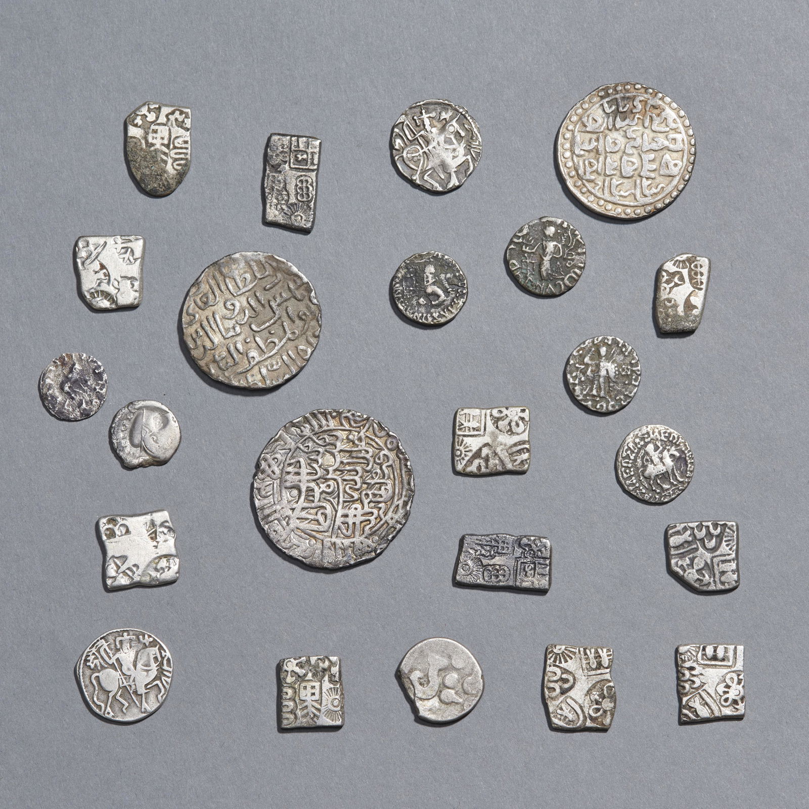 23 Ancient Persian Silver Coins (1 of 3)