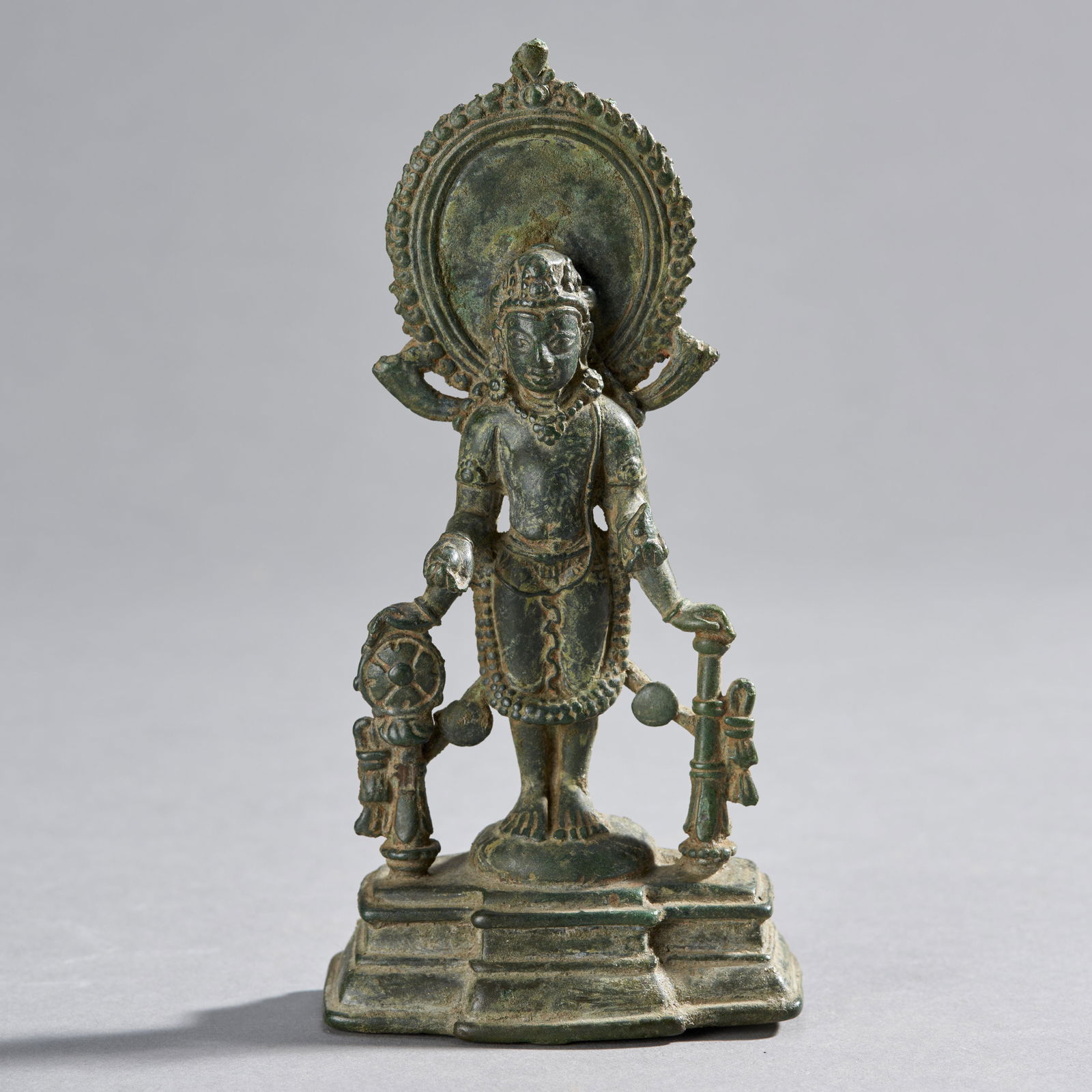 Indian Bronze Figure of Vishnu (1 of 2)